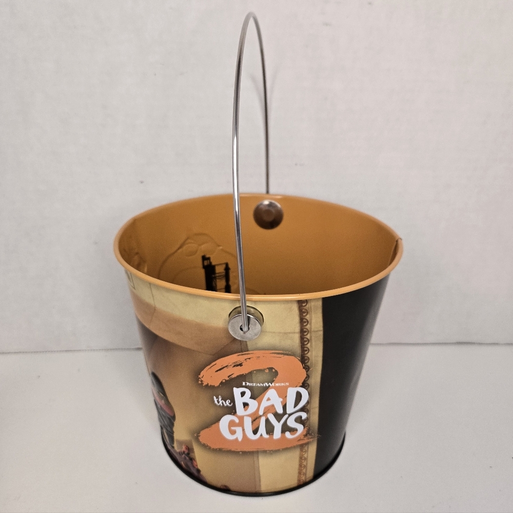 The Bad Guys 2 DreamWorks 2025 Movie Popcorn Bucket Tin Regal Cinema Exclusive